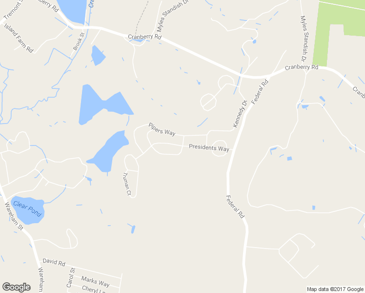 map of restaurants, bars, coffee shops, grocery stores, and more near 2 Jefferson Way in Carver