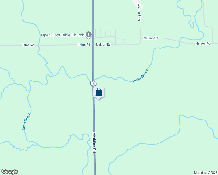 map of restaurants, bars, coffee shops, grocery stores, and more near 631 South Meridian Road in Hudson