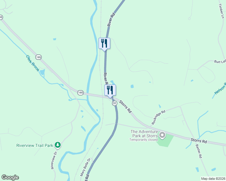 map of restaurants, bars, coffee shops, grocery stores, and more near 1728 Stafford Road in Mansfield