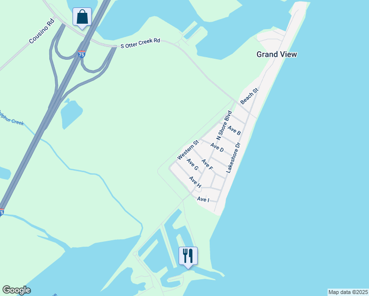 map of restaurants, bars, coffee shops, grocery stores, and more near 12115 Western Street in La Salle