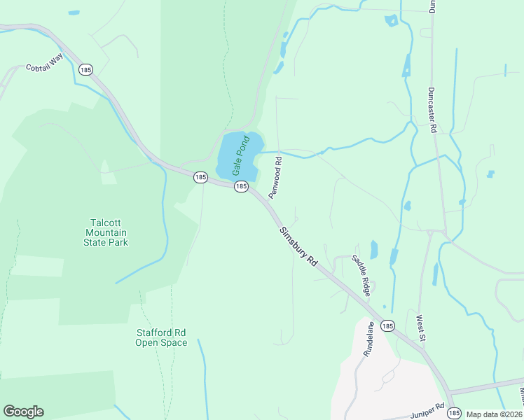 map of restaurants, bars, coffee shops, grocery stores, and more near 545 Simsbury Road in Bloomfield