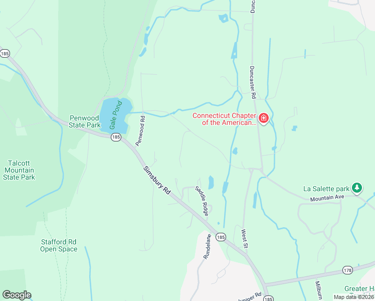 map of restaurants, bars, coffee shops, grocery stores, and more near 27 Gale Road in Bloomfield