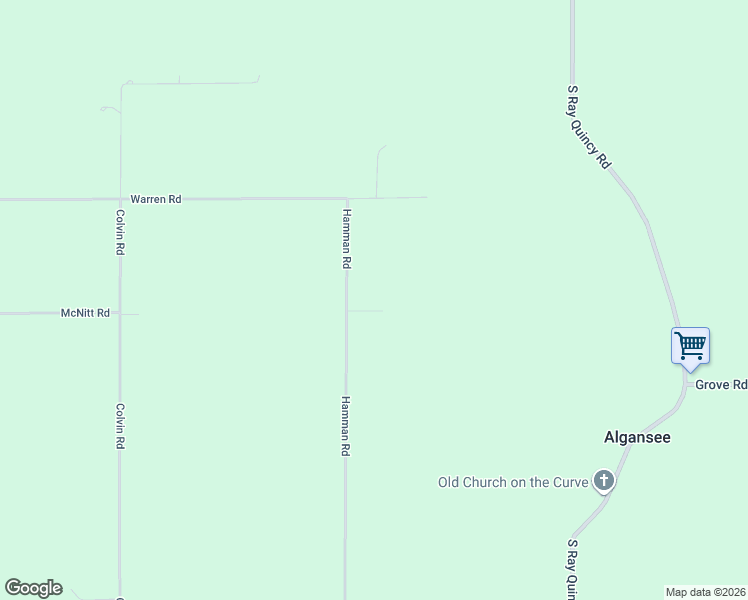 map of restaurants, bars, coffee shops, grocery stores, and more near 523 Hamman Road in Quincy