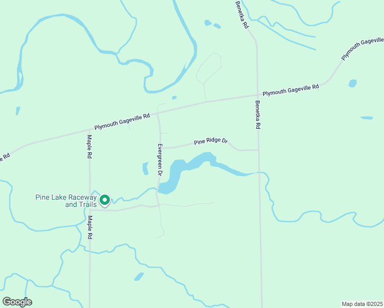 map of restaurants, bars, coffee shops, grocery stores, and more near 2710 Pine Ridge Dr in Ashtabula