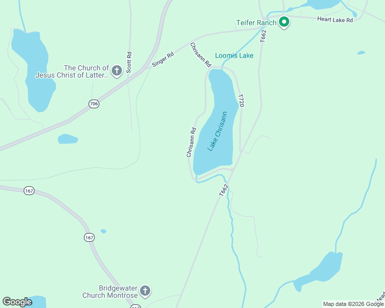 map of restaurants, bars, coffee shops, grocery stores, and more near 350 Chrisann Road in Montrose