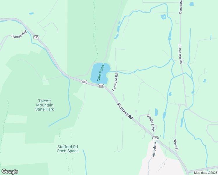 map of restaurants, bars, coffee shops, grocery stores, and more near 5 Penwood Road in Bloomfield