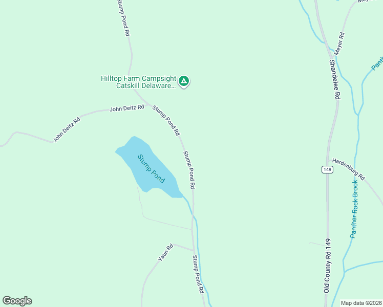 map of restaurants, bars, coffee shops, grocery stores, and more near 262 Stump Pond Road in Livingston Manor