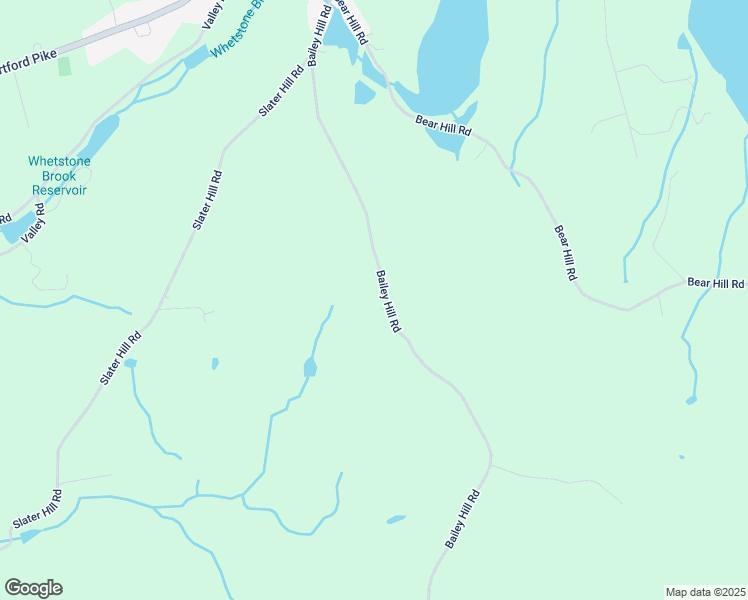 map of restaurants, bars, coffee shops, grocery stores, and more near 829 Bailey Hill Road in Killingly