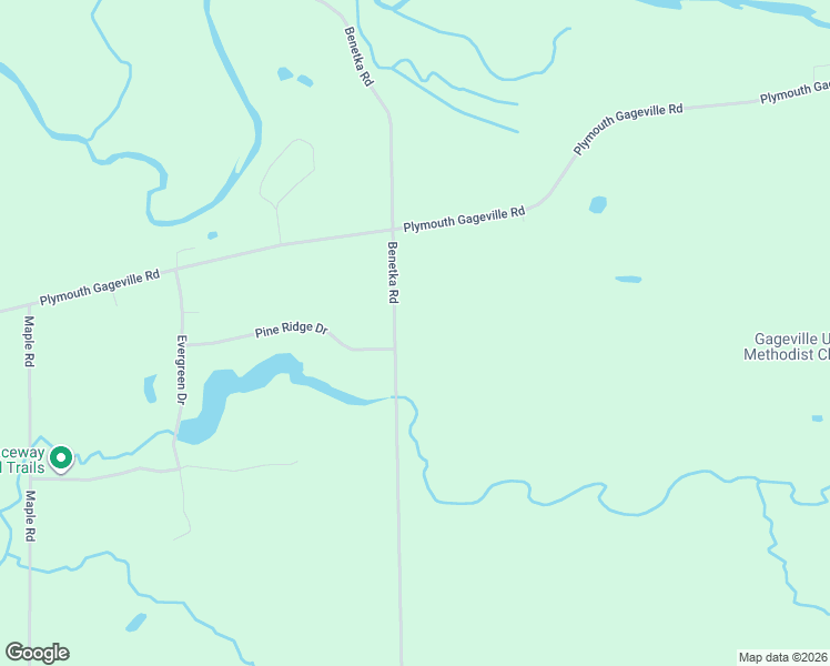 map of restaurants, bars, coffee shops, grocery stores, and more near 4110 Benetka Road in Ashtabula