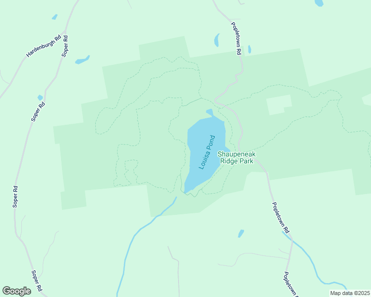map of restaurants, bars, coffee shops, grocery stores, and more near Blue Trail in New Paltz
