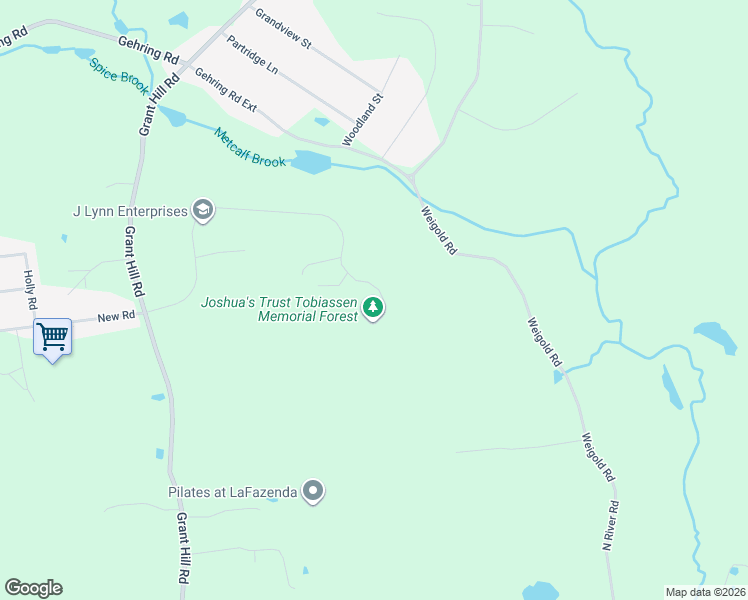 map of restaurants, bars, coffee shops, grocery stores, and more near 166 Noah Lane in Tolland