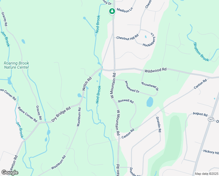 map of restaurants, bars, coffee shops, grocery stores, and more near 269 West Mountain Road in Simsbury