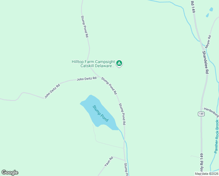 map of restaurants, bars, coffee shops, grocery stores, and more near 299 Stump Pond Road in Livingston Manor
