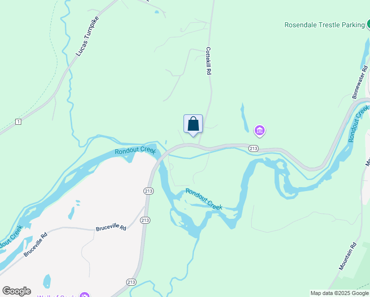 map of restaurants, bars, coffee shops, grocery stores, and more near 750 Lawrenceville Road in Cottekill