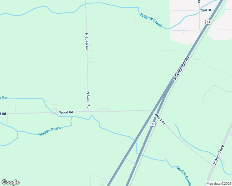 map of restaurants, bars, coffee shops, grocery stores, and more near 2564 Wood Road in Erie