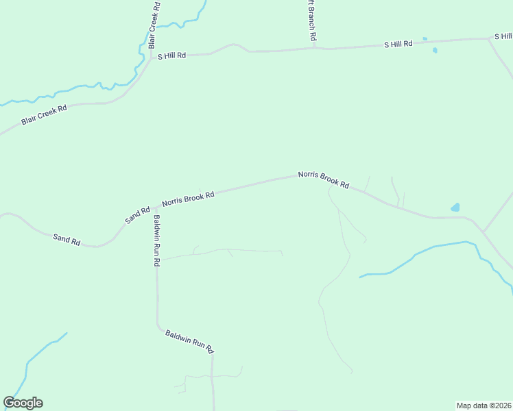 map of restaurants, bars, coffee shops, grocery stores, and more near 3511 Norris Brook Road in Middlebury Center
