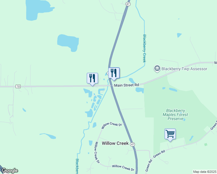 44W455 Main Street Road, Elburn IL Walk Score