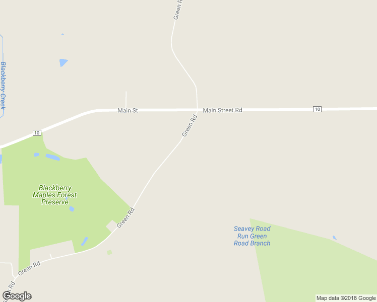 map of restaurants, bars, coffee shops, grocery stores, and more near 1S751 Green Road in Elburn