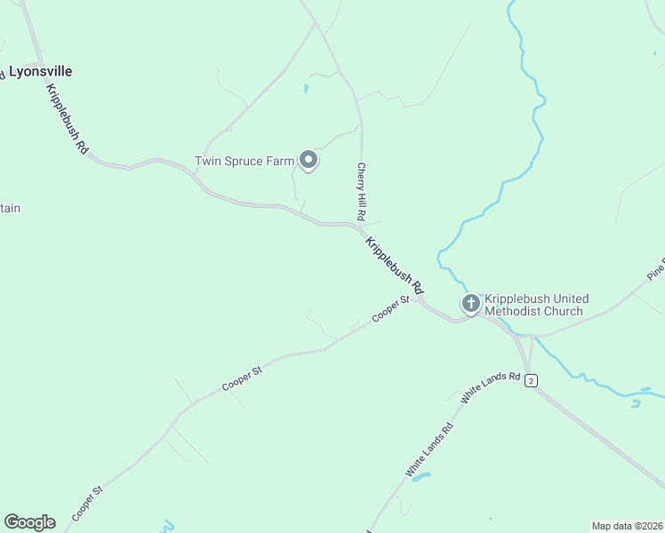 map of restaurants, bars, coffee shops, grocery stores, and more near 287 County Road 2 in Accord