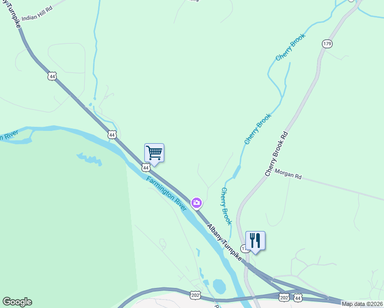 map of restaurants, bars, coffee shops, grocery stores, and more near 65 Sterling Drive in Canton