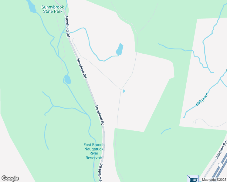map of restaurants, bars, coffee shops, grocery stores, and more near 344 Meyer Road in Torrington