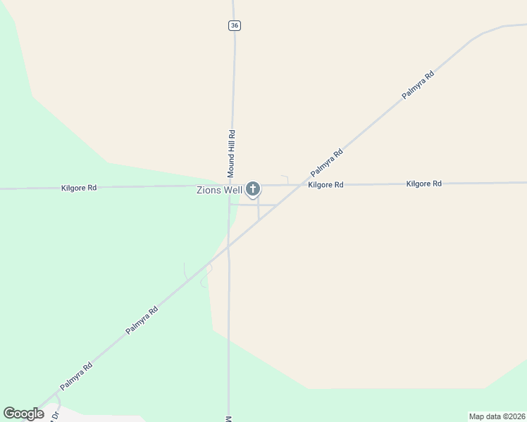 map of restaurants, bars, coffee shops, grocery stores, and more near 110 Palmyra Road in Dixon