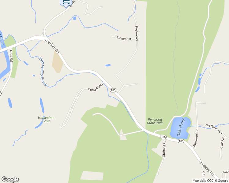 map of restaurants, bars, coffee shops, grocery stores, and more near 125 Hartford Road in Simsbury