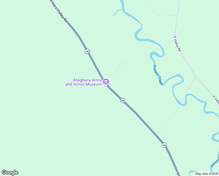 map of restaurants, bars, coffee shops, grocery stores, and more near Smethport-Farmers Valley Road in Smethport