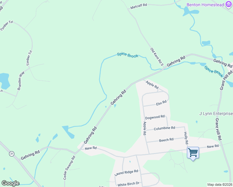 map of restaurants, bars, coffee shops, grocery stores, and more near 312 Gehring Road in Tolland