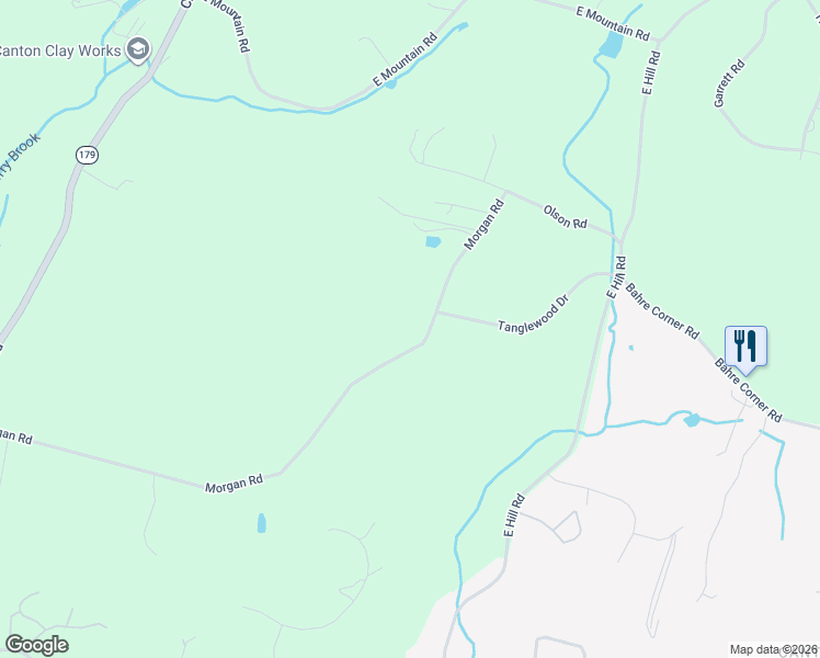 map of restaurants, bars, coffee shops, grocery stores, and more near 140 Morgan Road in Canton