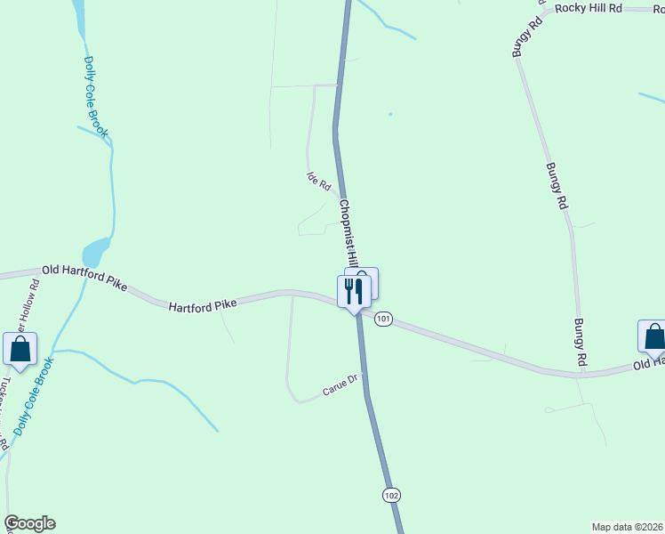 map of restaurants, bars, coffee shops, grocery stores, and more near 947 Chopmist Hill Road in Scituate