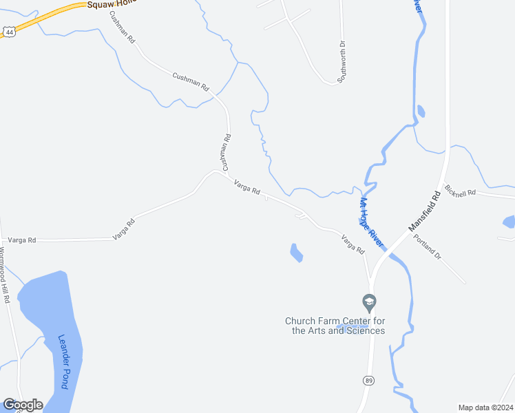 map of restaurants, bars, coffee shops, grocery stores, and more near 95 Varga Road in Ashford