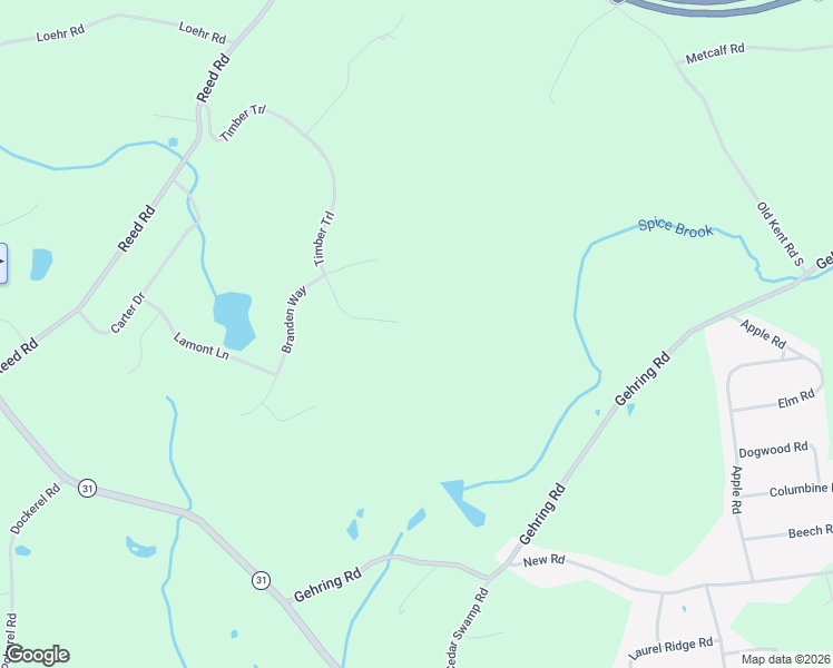 map of restaurants, bars, coffee shops, grocery stores, and more near 177 Timber Trail in Tolland