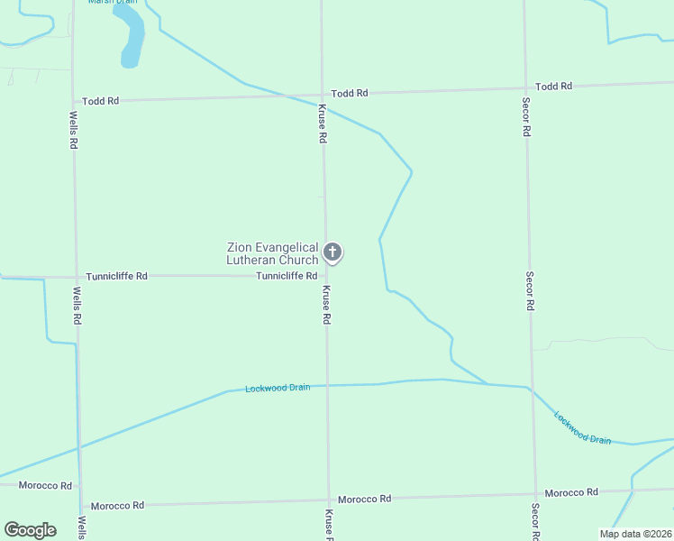 map of restaurants, bars, coffee shops, grocery stores, and more near 7295 Kruse Road in Petersburg