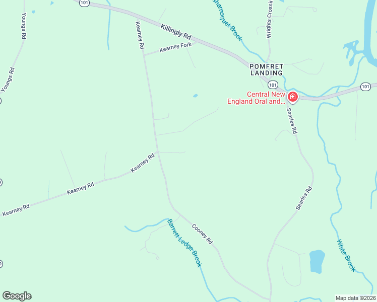 map of restaurants, bars, coffee shops, grocery stores, and more near 17 Anderson Road in Pomfret