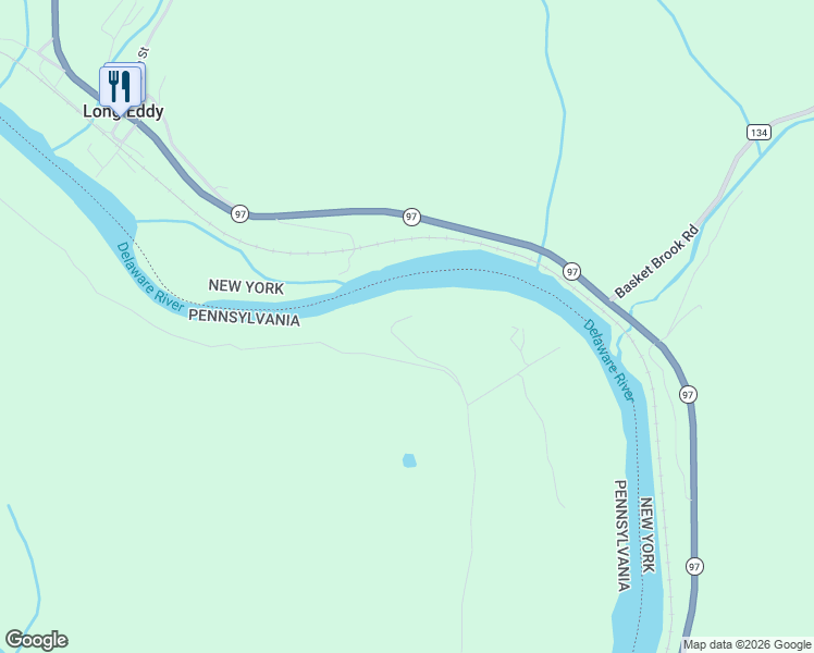 map of restaurants, bars, coffee shops, grocery stores, and more near 4382 River Rd in Wayne