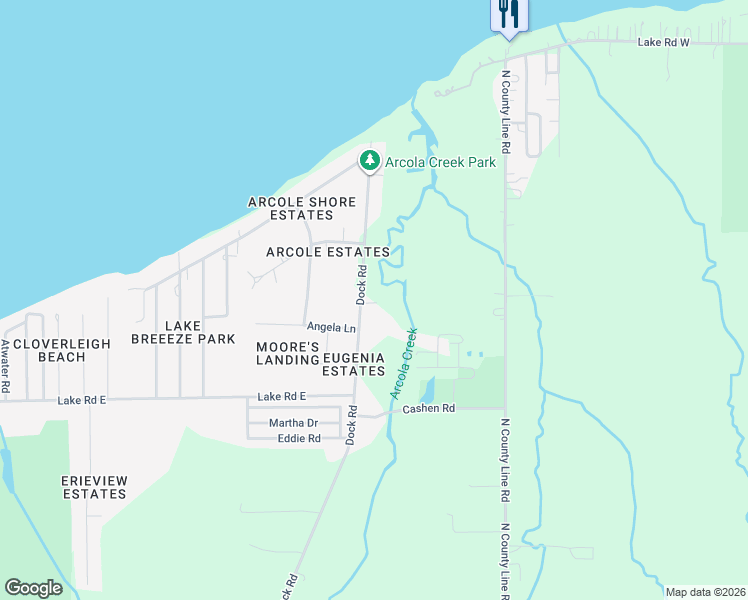 map of restaurants, bars, coffee shops, grocery stores, and more near 1083 Dock Road in Madison