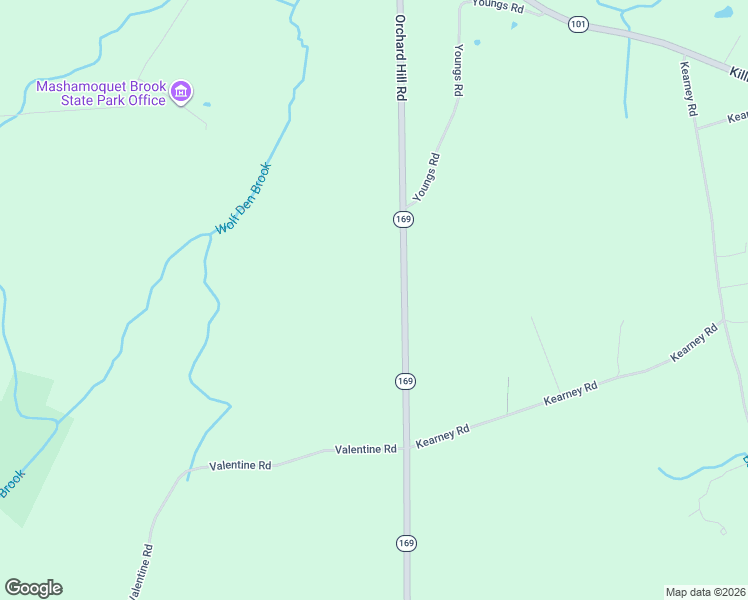 map of restaurants, bars, coffee shops, grocery stores, and more near 170 Orchard Hill Road in Pomfret