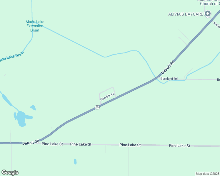 map of restaurants, bars, coffee shops, grocery stores, and more near 8 Hendrix Lane in Niles
