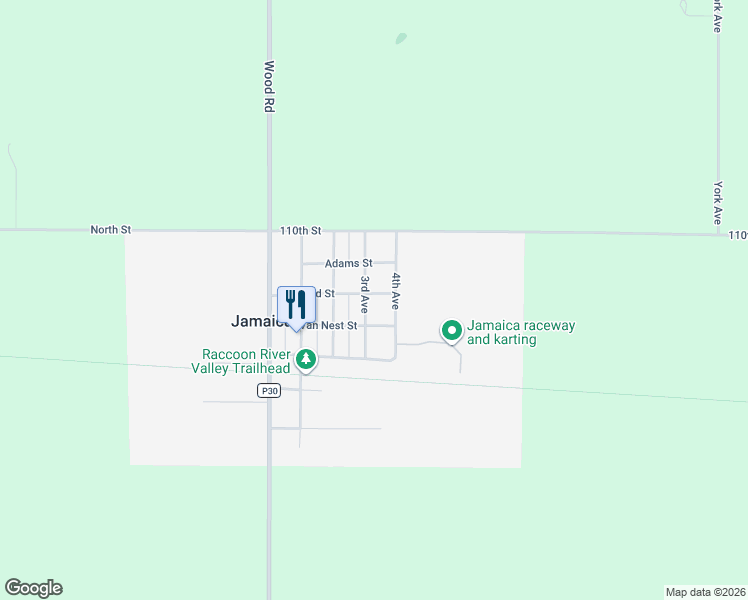 map of restaurants, bars, coffee shops, grocery stores, and more near 500 Richland Street in Jamaica