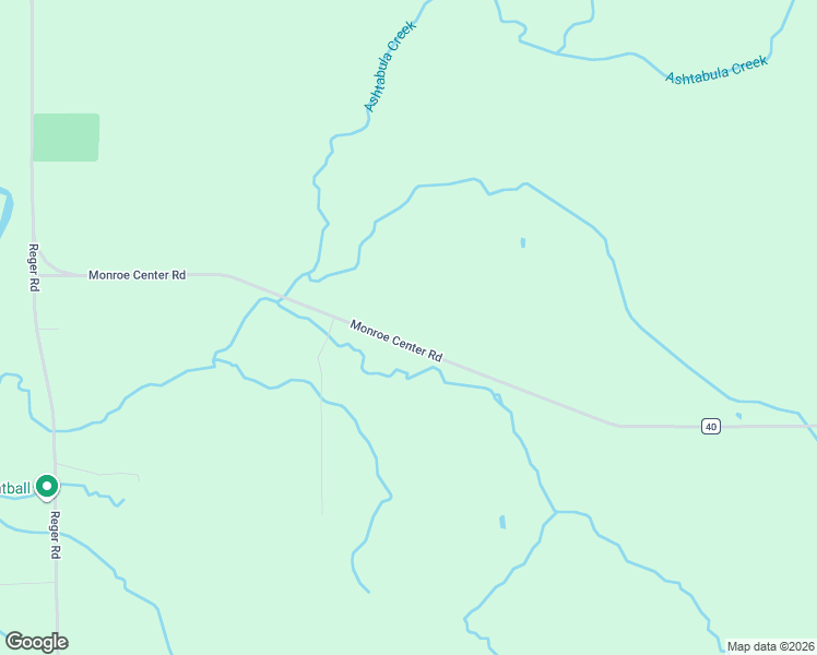 map of restaurants, bars, coffee shops, grocery stores, and more near 5205 Monroe Center Road in Conneaut