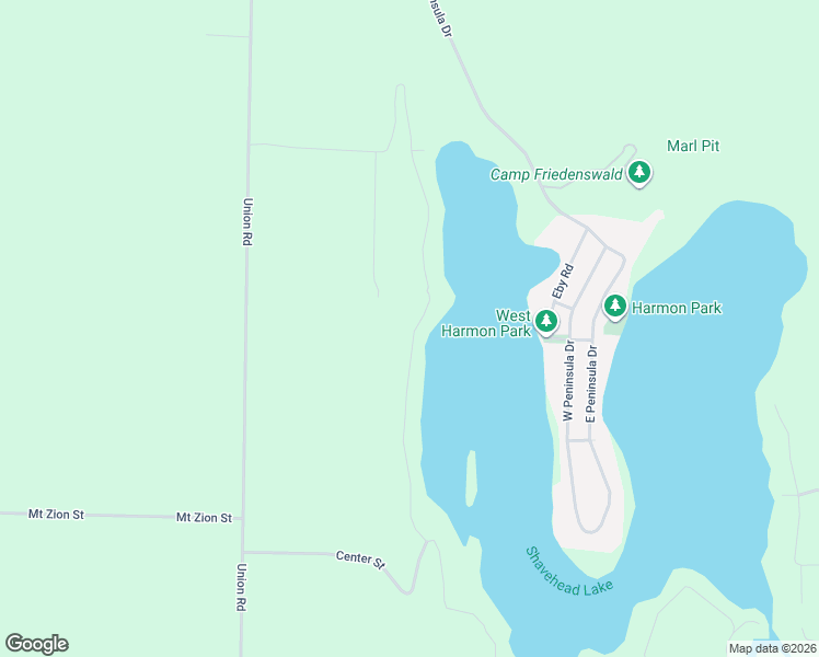 map of restaurants, bars, coffee shops, grocery stores, and more near 65399 North Drive in Cassopolis