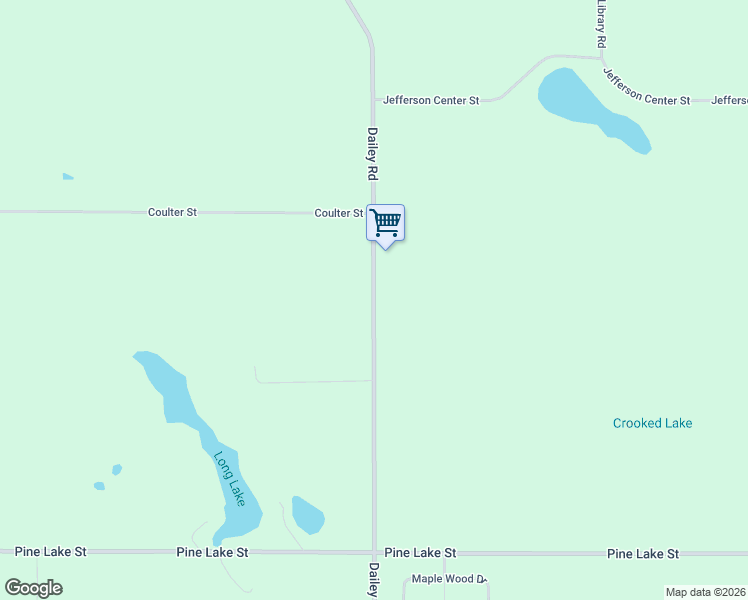 map of restaurants, bars, coffee shops, grocery stores, and more near 65650 Dailey Road in Edwardsburg