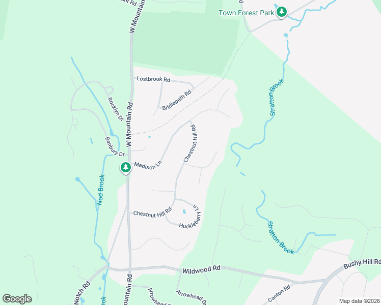 map of restaurants, bars, coffee shops, grocery stores, and more near 30 Chestnut Hill Road in Simsbury
