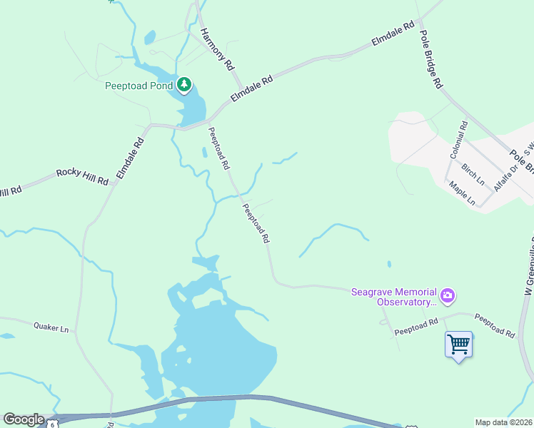 map of restaurants, bars, coffee shops, grocery stores, and more near 219 Peep Toad Road in Scituate