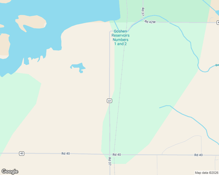 map of restaurants, bars, coffee shops, grocery stores, and more near Road 37 in Yoder