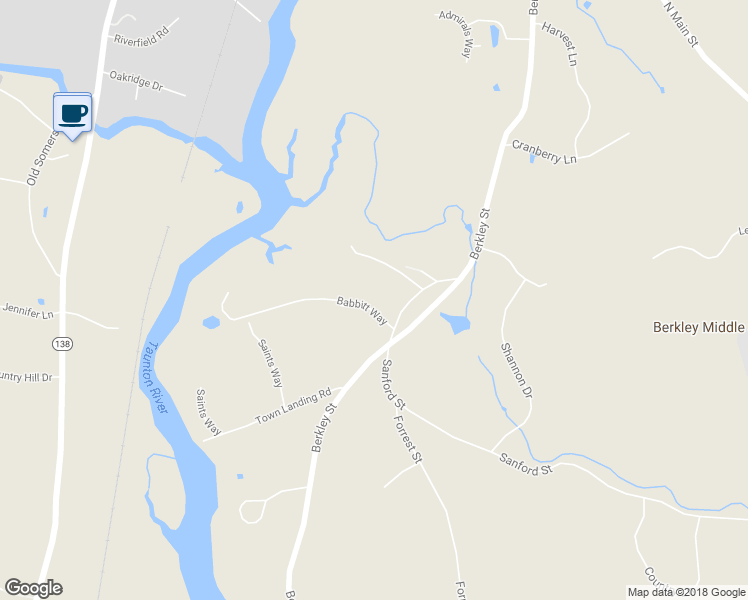 map of restaurants, bars, coffee shops, grocery stores, and more near 3 Babbitt Way in Berkley