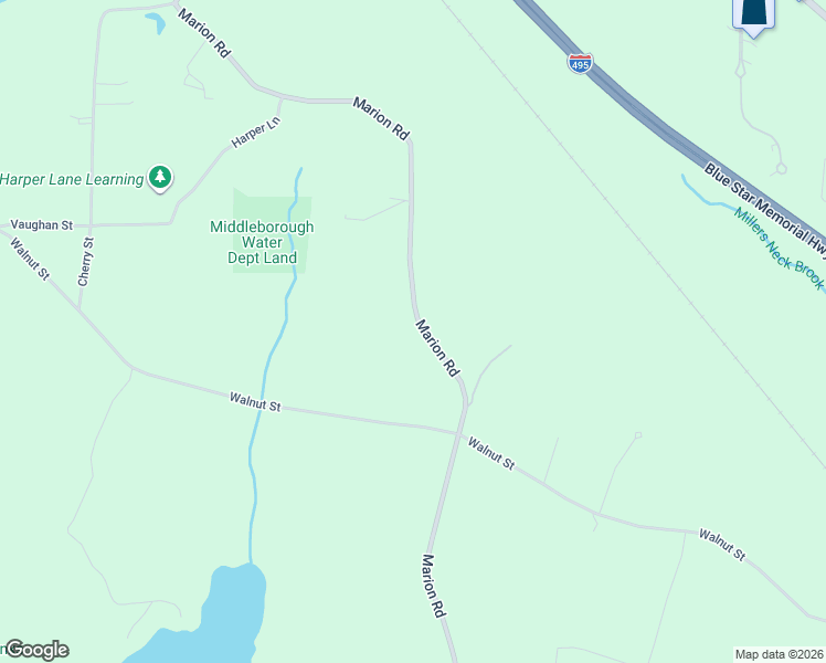 map of restaurants, bars, coffee shops, grocery stores, and more near 145 Marion Road in Middleborough