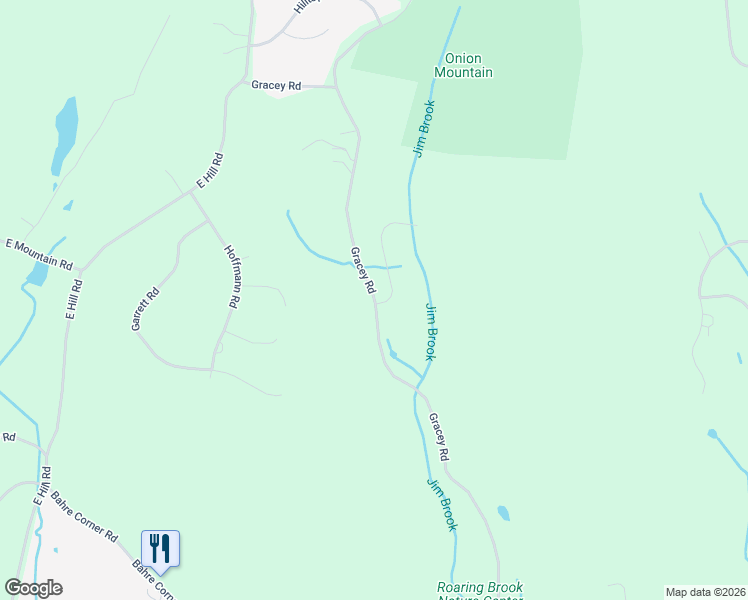 map of restaurants, bars, coffee shops, grocery stores, and more near 190 Gracey Rd in Canton