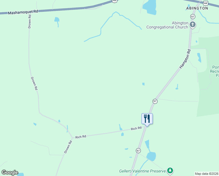 map of restaurants, bars, coffee shops, grocery stores, and more near in Pomfret